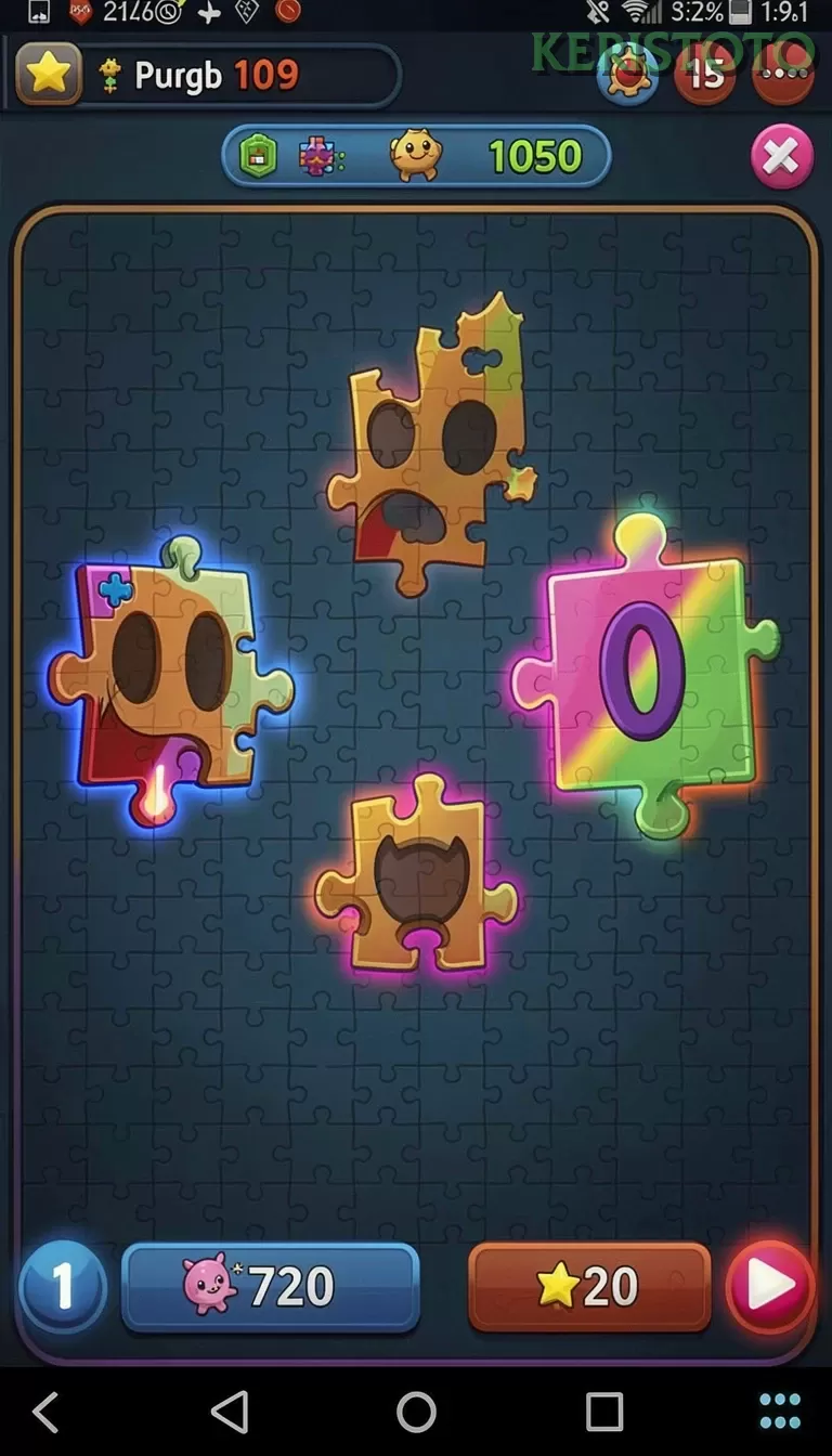 Screenshot Blazing Clusters nomor 1