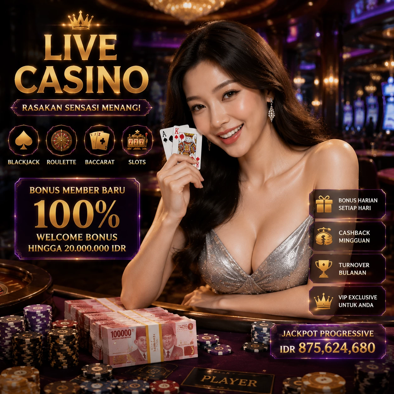 Main keristotoq.com Menang Jackpot Besar